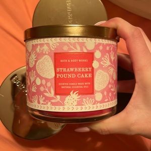 Bath and body candle